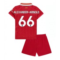 Liverpool Alexander-Arnold #66 Hjemmedraktsett Barn 2024-25 Kortermet (+ Korte bukser)